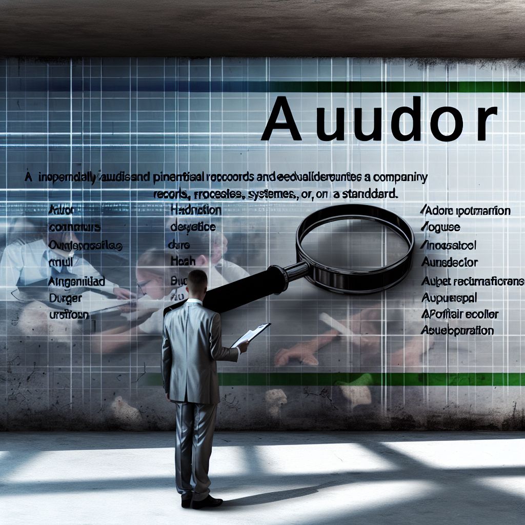 Ein Bild zum Thema Auditor im Industrie Kontext
