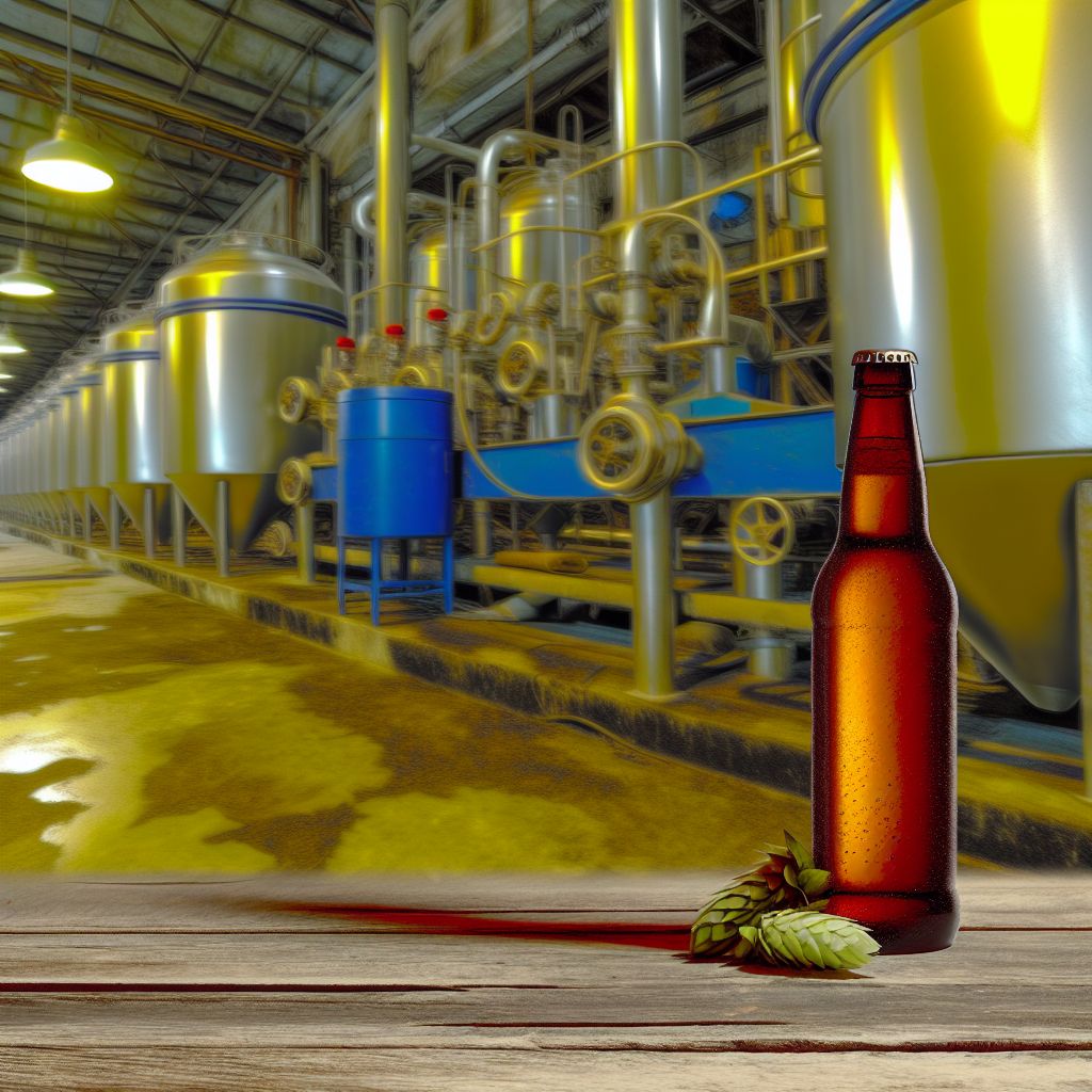 Ein Bild zum Thema Bier im Industrie Kontext