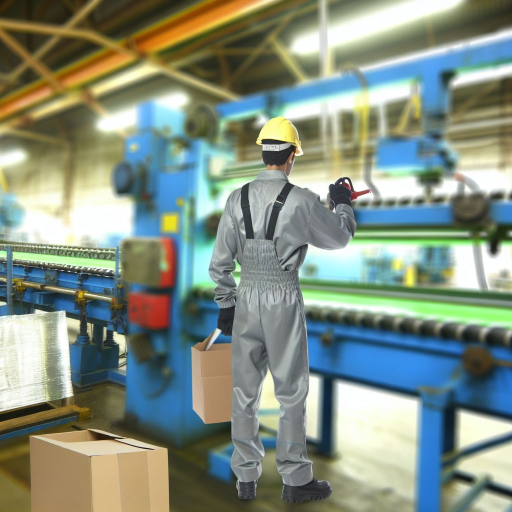 Ein Bild zum Thema Fabrikarbeiter im Industrie Kontext