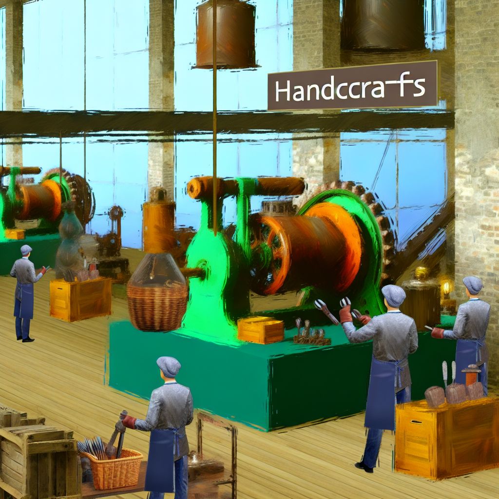 Ein Bild zum Thema Handwerk im Industrie Kontext