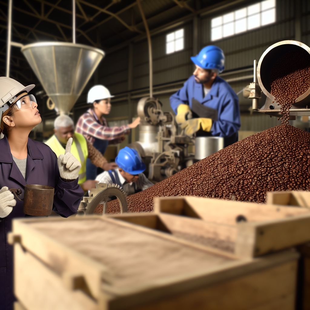 Ein Bild zum Thema Kaffee im Industrie Kontext