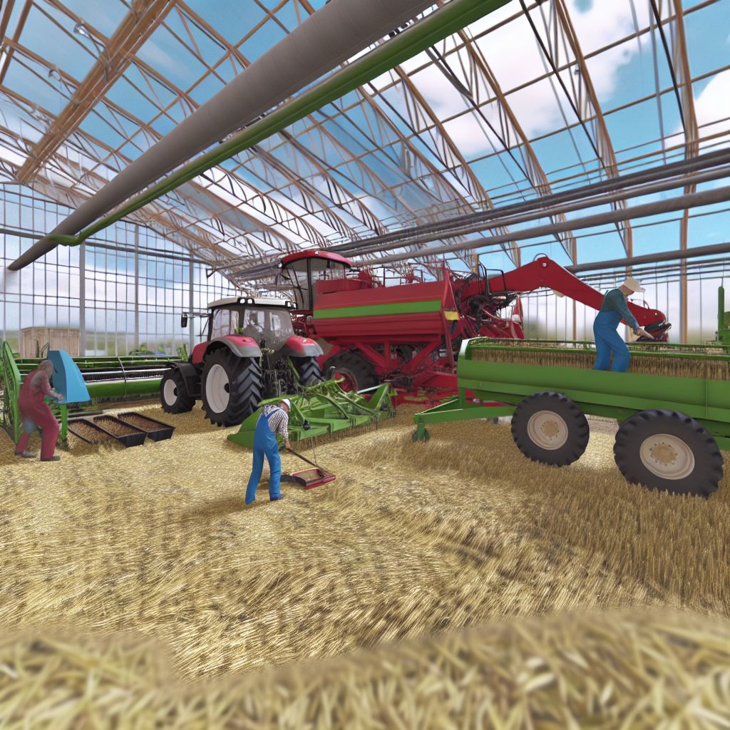 Ein Bild zum Thema Landwirtschaftliche Ausrüstung im Industrie Kontext