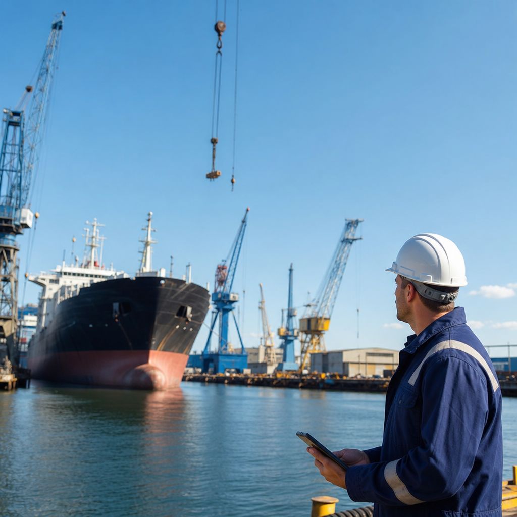 Maritime Industrie Ein Bild zum Thema Maritime Industrie im Industrie Kontext