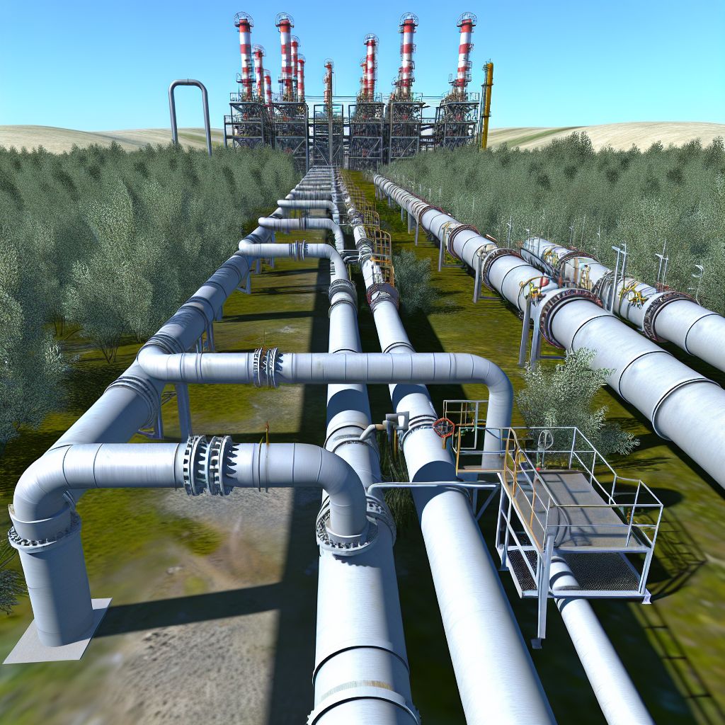 Ein Bild zum Thema Pipeline im Industrie Kontext