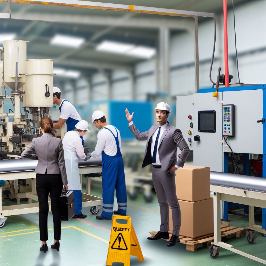 Produktion und Qualitätsmanagement Ein Bild zum Thema Produktion und Qualitätsmanagement im Industrie Kontext