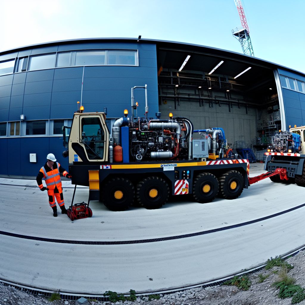Schlepper Ein Bild zum Thema Schlepper im Industrie Kontext