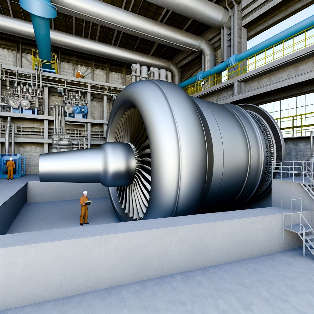 Ein Bild zum Thema Turbine im Industrie Kontext